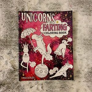 Unicorns Farting Color Book